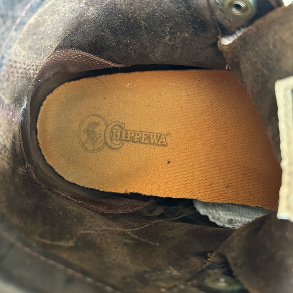 For sale pair of Chippewa engineer boots by LL bean. - Picture 5 of 10